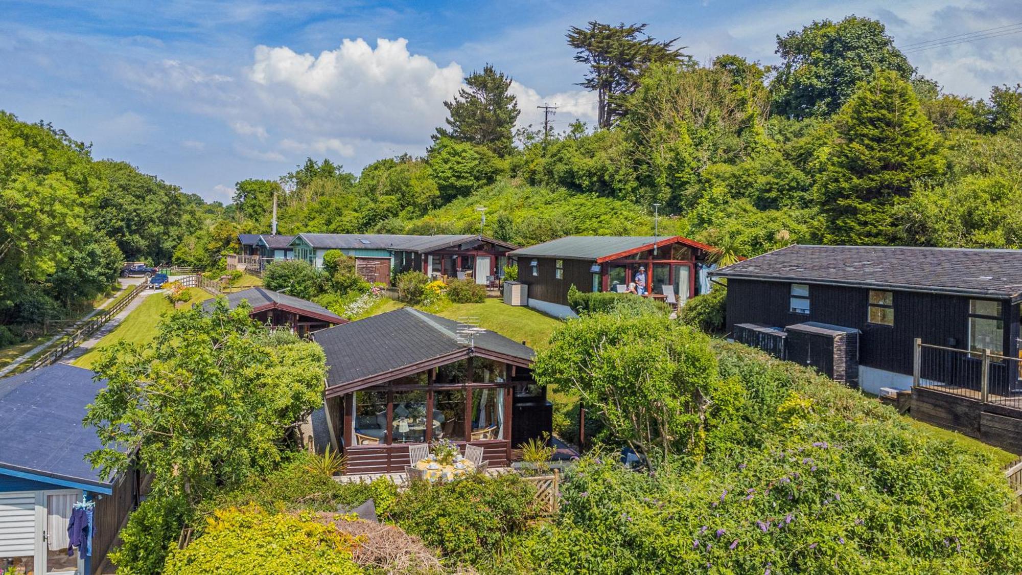 Scandinavian Style Lodge In Rock 웨이드브리지 외부 사진